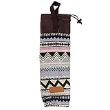 Aufbewahrungstasche für Einwegbecher, tragbar, faltbar, wasserdicht, Organizer für Einwegbecher, für Outdoor, Camping, Innenküche, Weiß, Mischfarbe (Ethno-Stil in gemischten Farben)