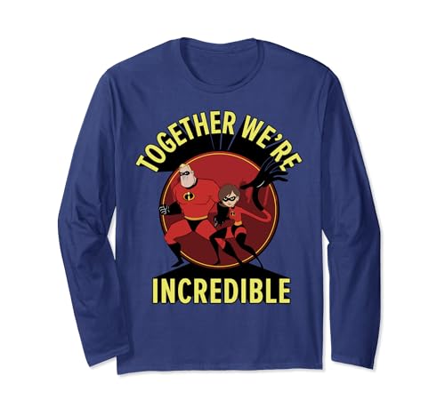 Incredibles Two Together vêtement manches longues Pixar pull léger coton