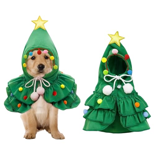 Disfraz navideño gorro para perros fácil de usar miniatura 4