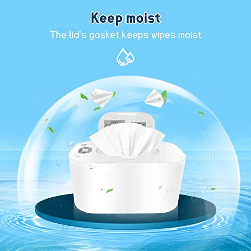 Pofjoeq SZJ-01 Wipe Warmer With Digital Display,Large Capacity Wipes Dispenser thumb #4