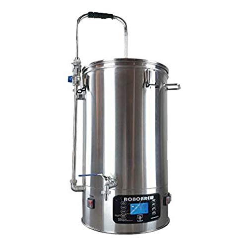 YUEWO 35L Moonshine Still Home Brewing Machine Automatic Mashing Electric Distiller Brew Beer Machine Commercial Brewing Equipment 110V/220V/240V