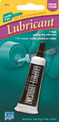 Lucky Line 95001 4.5 Grams Of Dry Lock Lubricant Graphite Powder thumb #2