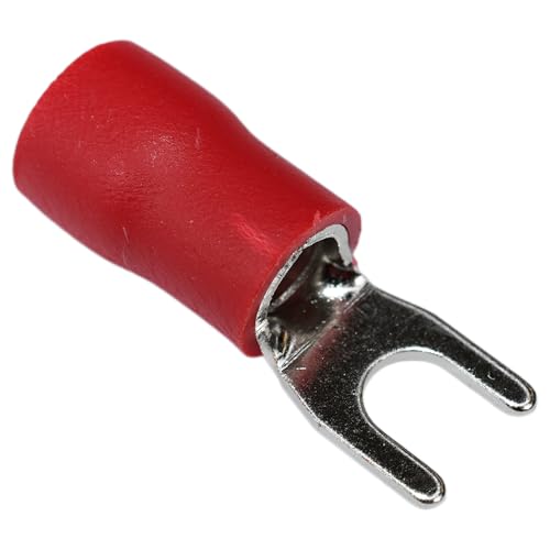 Connecteurs de borne de fourche isolés 8 AWG anti faux-contact pour tableau électrique 62A