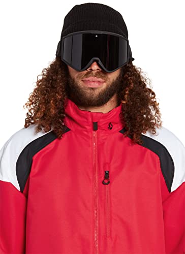 Volcom Jaqueta masculina Sethro Crew para snowboard, Vermelho, XG