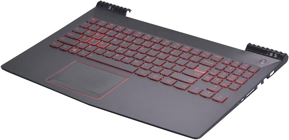 Lenovo Upper Case w/KB (US) Black/Red, FRU5CB0N00298 (Black/Red)