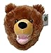 ADORE 12" Kodiak the Brown Grizzly Bear Plush Stuffed Animal Walltoy Wall Mount