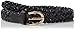 Produktbild Pieces Damen PCAVERY LEATHER BRAIDED SLIM BELT NOOS Gürtel, Schwarz (Black Black), 90 cm