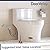 DeerValley DV-1F0075 One Piece Toilet With Comfort Chair Seat ADA Height 18.11", 12" Rough-in, Height Dual Flush 1/1.6 GPF and MAP 1000g, White Toilet Bowl