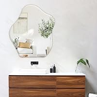 Muzilife Asymmetrischer Spiegel zum Aufhängen, 58x70cm – Ansicht 9