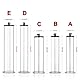 NAIXBTY Penispumpe mit Griff und Manometer SM Silikon Rohr Handpumpe Erektion Penispumpe Potenzsteigerung Penisverlängerung Impotenzhilfe Vakuumpumpe Sex Spielzeug für Männer (B:23 * 5.1 cm)