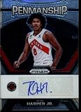 2023-24 PANINI PRIZM PENMANSHIP #5 RON HARPER JR. AUTO RAPTORS BASKETBALL NBA