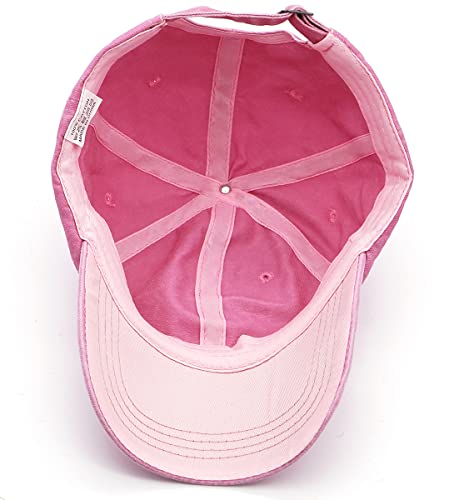 Image of Glamorstar Classic Unisex Baseball Cap Adjustable Washed Dyed Cotton Ball Hat