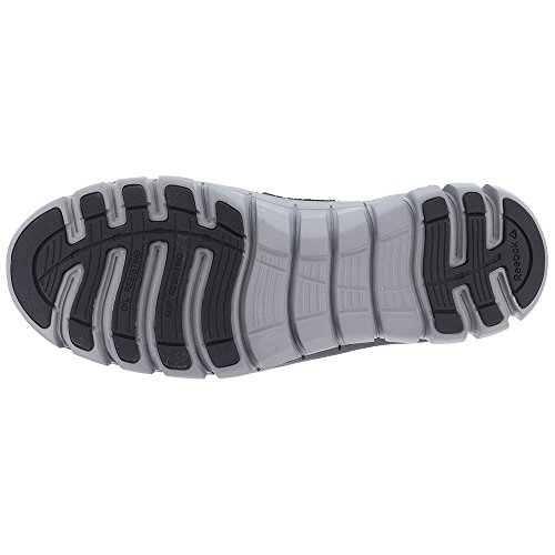 Image of Reebok Men's Rb4041 Sublite Cushion Safety Toe Athletic Work Shoe Black | Safety Work Shoes