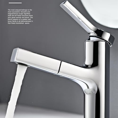 Grifo extraíble para baño monomando: adiós a las salpicaduras en el lavabo 3