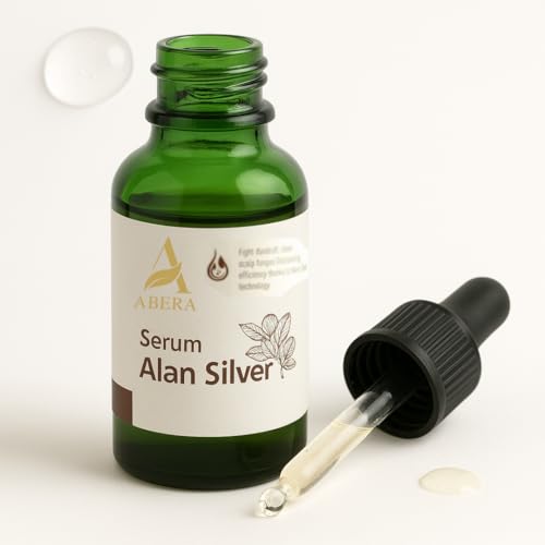 ABERA Suero Alan Silver: Suero Hidratante Botánico Para Piel Seca Y Sensible. Nutre E Hidrata Con Jengibre Negro, Aceite De Cedro Y Neem. Fórmula Ligera Para Todo Tipo De Piel.