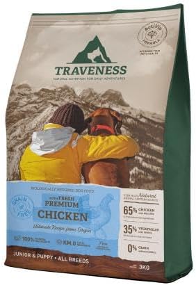 TRAVENESS Natural Nutrition - Pienso Grain Free para Cachorros