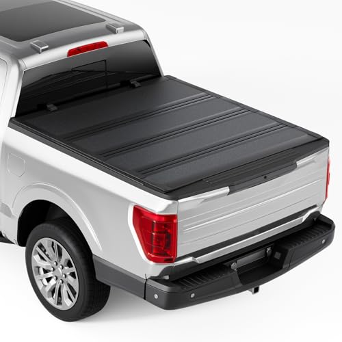 Tono King Hard Low Profile Quad-Fold Aluminum Truck Bed Tonneau