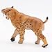 Gemini&Genius Saber-Toothed Tiger Animals Action Figure Toys for Kids (Smilodon)