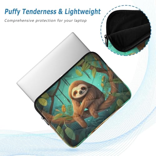 Funda para laptop 13-14 pulgadas impermeable diseño perezoso miniatura 5