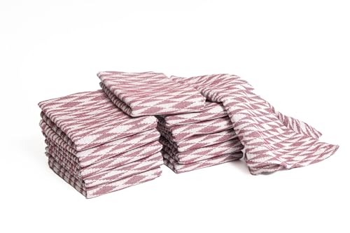 Servilletas de Tela Jacquard Pack 12 Algodón 20x20 pulg miniatura 2