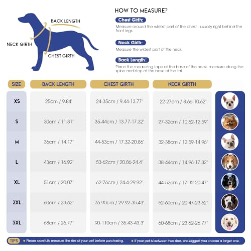 Chaleco para perro reversible e impermeable que aísla del frío 6