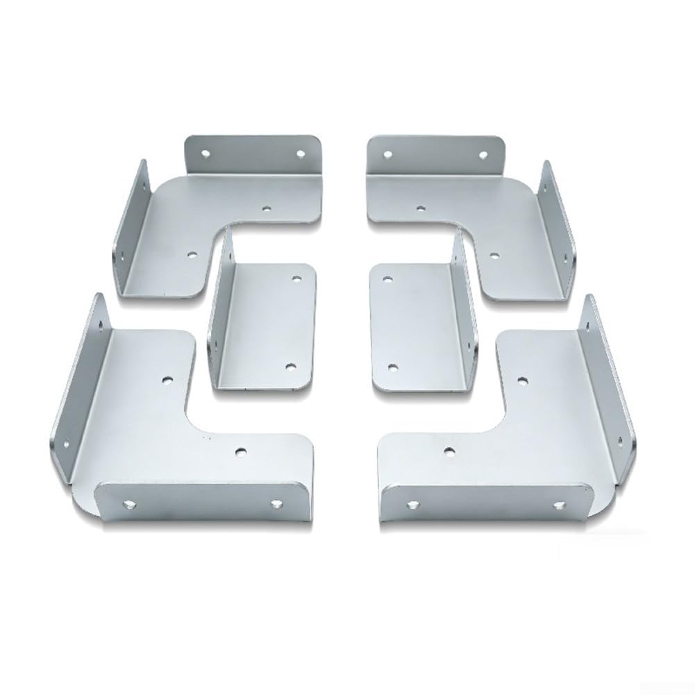 Staffa di montaggio per pannello solare in acciaio inossidabile 304, regolabile per pannelli da 30/33/35/40 mm, kit di hardware per barca, camper e yacht