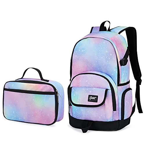 rickyh style Boys and Girls Kids Backpacks, Lightweight Backpack 18.5 x 13.75 x 8.75 Inches lunch bags 10 x 8 x 3.7 Inches Kids Backpacks for School and Travel, BPA Free