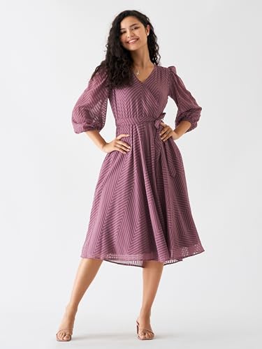 Image of AASK Women Fancy Plain & Solid Designer Dress for Women