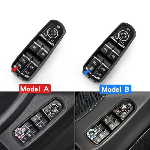 Commande leve vitre électrique et bouton frein de parking Macan Cayenne 2011-2016 - 2