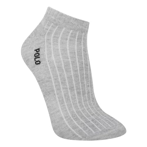 Kit 12 Meias Soquete Algodão e cano médio Polo London Club Masculina