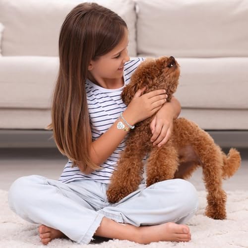 YELUWA Hunde/Pferd Armband für Mädchen, Tier Armbänder Nur ein Kind das Hunde Liebt, Inspirierende Armbänder für Tier Liebhaber Freunde Tochter Schwester
