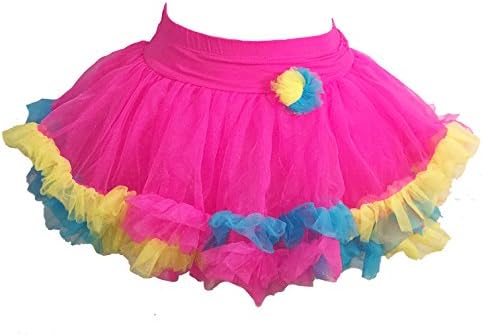 Jona Michelle Baby Girls Bright Pink Pastel Tutu image 2