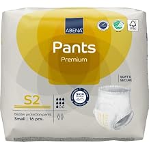 Abena Pants, Premium Protective Underwear, Level 2, Small To Extra Large, Small, 16 Count