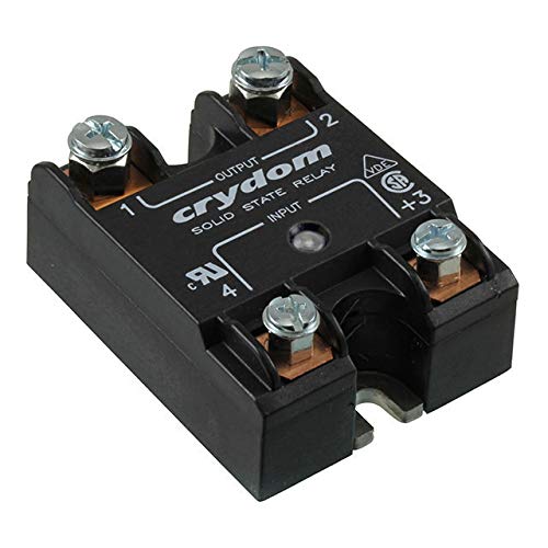 D2450KG, Solid State Relay, Panel Mt, Load: 280VAC 50A, 3-32VDC in, Zero Cross, LED, w/Standoffs
