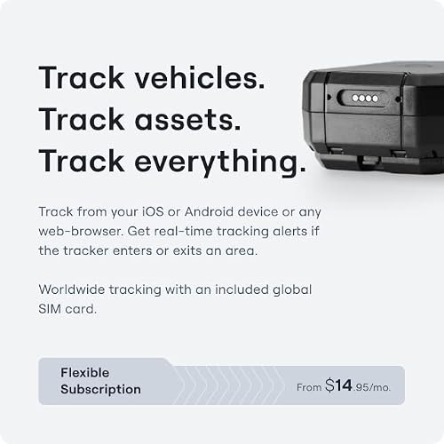 Logistimatics Mobile-200 4G Gps Tracker For Vehicles, People, And Assets - Real-Time Car Tracker Device For Vehicles - Mini Magnetic Gps Tracker, Waterproof - Fleet Tracker - Subscription Required #TOP5