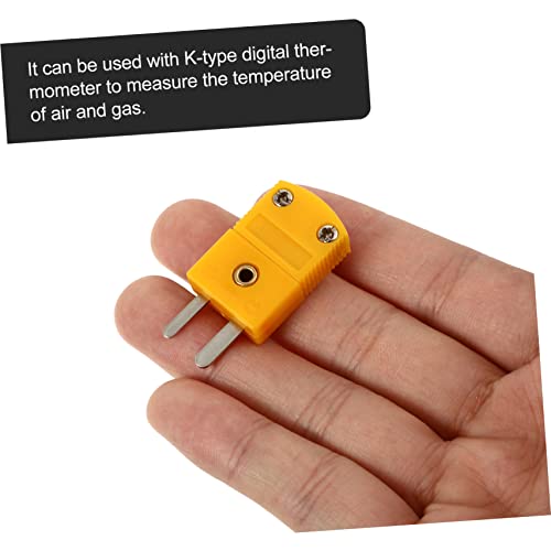 Connecteurs thermocouple K de précision SOLUSTRE, adaptateur isolant de haute durabilité