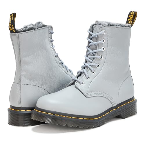 Dr. Martens Women's 1460 Faux Fur Lined Virginia Leather Boot Fashion3