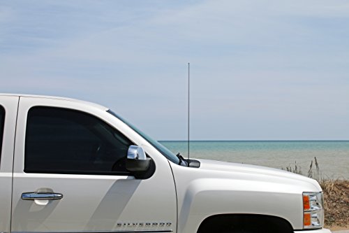 Antennamastsrus - 31 Inch Black Antenna Mast Fits Toyota Celica, Fj Cruiser, Highlander, Mr2, Rav4, Sequoia, Sienna, Tacoma, Tundra, T100, 4 Runner Spring Steel #TOP6