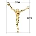 Colgante Cristo de Dalí Oro amarillo 18 kilates 38 mm