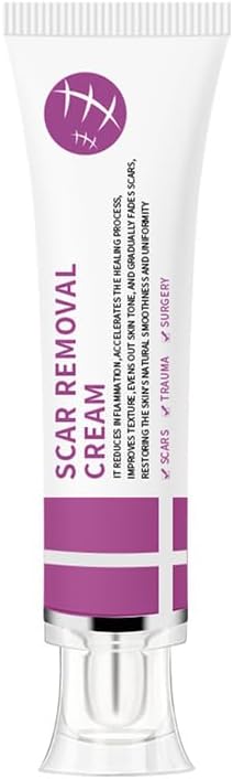 Scar Removal Cream,Scar Cream, Scar Cream for Face, Skin Repair Cream for Face & Body Scar, for C-Section, Burns, Stretch Marks, Acne, Natural Scar Gel Burn Scar Removal
