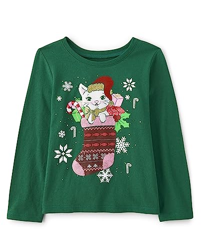 Image of The Children's Place Unisex-Baby and Toddler All Holidays Long Sleeve Graphic T-Shirts
