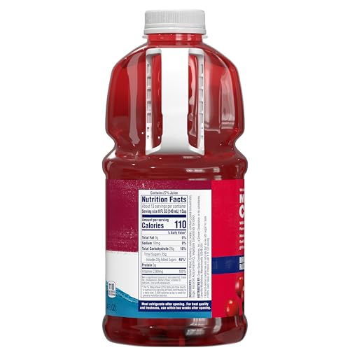 Image of Ocean Spray Cranberry Juice Cocktail, 101.4 Fl Oz Bottle (Pack of 1)
