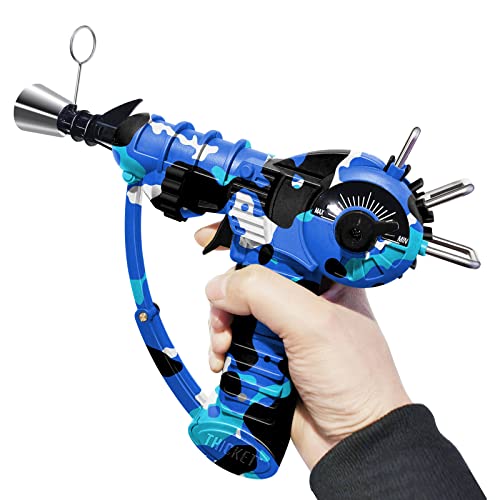 Waxmaid Adjustable Flame Butane Blow Torch, Refillable Flame Thrower Fire Gun With Safety Lock For Cooking, Bbq And Soldering(Camo Blue) #TOP2