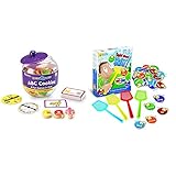 Learning Resources Goodie Games ABC Cookies, 4 Games in 1, Math Games, Multi-Color, 89 Pieces &...