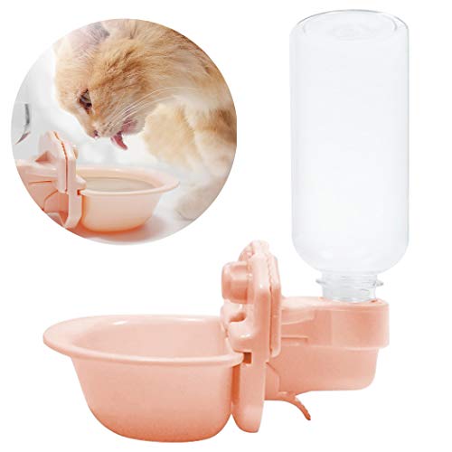 Dorakitten Pet Bowl Creative Plastic Hanging Pet Water Bowl Dog Water Bowl Cat Water Bowl