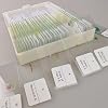 30 Pcs Microscope Slides Prepared Biology Specimen Lab Sample with Insects Plants Science Learning Home School