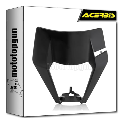 Plaque phare noire Acerbis pour rénover votre KTM EXC-F 250 en enduro