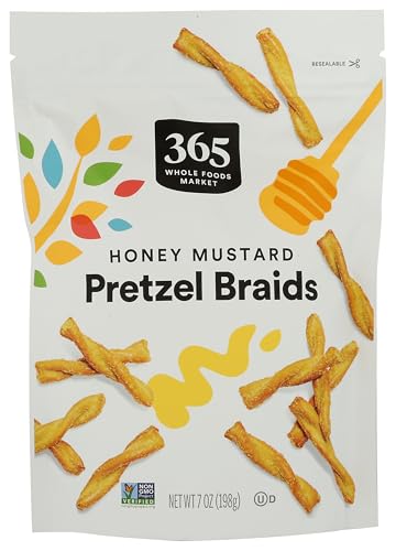 365 by Whole Foods Market Honey Mustard Braid Pretzel, 7 OZ