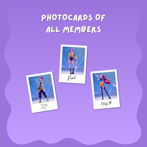 Image of Kpop Demon Hunters Photocards | Saja Boys Songs Mini Poster Kit (Set of 18) | Demon Hunters Golden, Takedown Songs Compact Size (8 x 6 cm) Hunterix Posters for Phone Accessories, Bedroom, Office, Living room (C 089)
