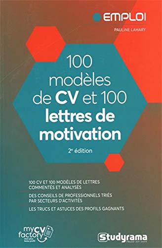 100 modèles de CV et 100 lettres de motivation